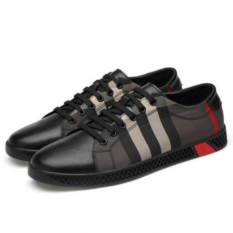 Δερμάτινα Άνετα Flat Sneakers