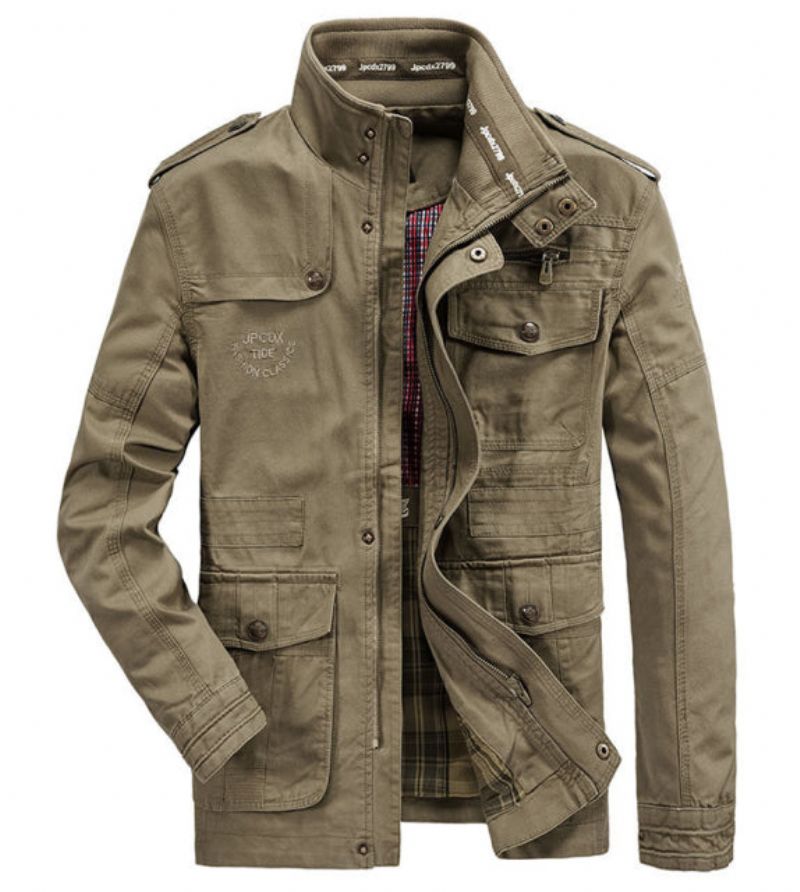 Φθινοπωρινό Cotton Cargo Military Jacket