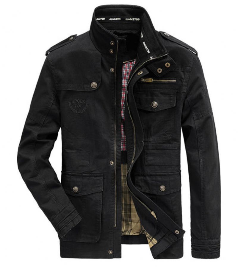 Φθινοπωρινό Cotton Cargo Military Jacket